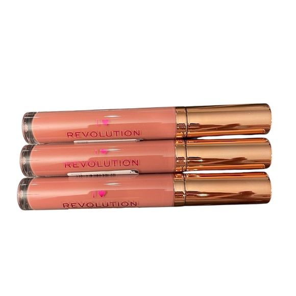 Makeup Revolution Other - I Heart Revolution .19 Fl. Oz. NEW Chocolate Brownie Lip Gloss Makeup Revolution